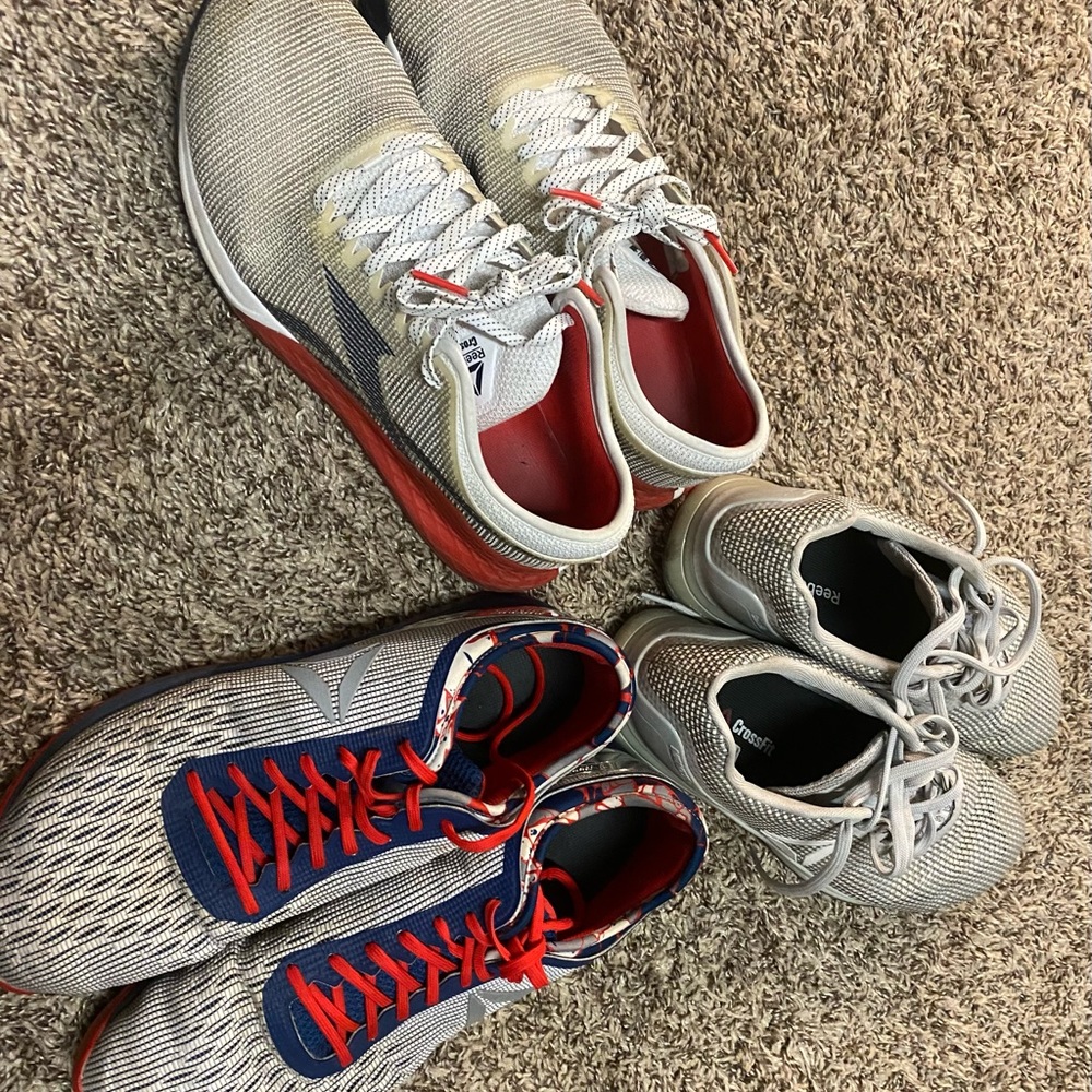 Men’s REEBOK NANO 7 8 9 LOT 3 11.5